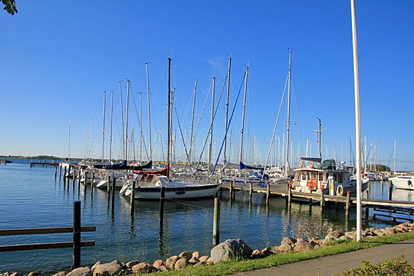Yachthafen von Høruphav
