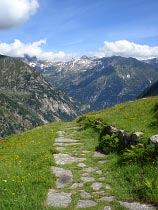 Saumpfad zum Colle del Turlo