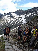 Aufstieg zum Colle del Turlo