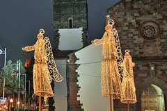 Weihnachtsbeleuchtung in Funchal