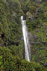 Wasserfall am Tunnelausgang