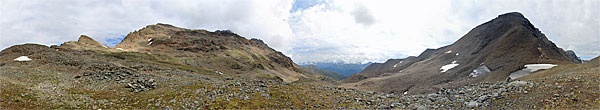 Panorama am Fuorcla Pischa