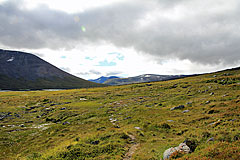 Westlich des Bierikjávrre