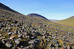 Aufstieg ins Násasvágge