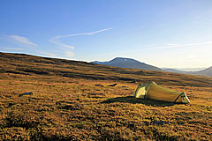 Zeltplatz am Alep Násasjågåsj