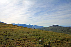 Über den Lánjekbuollda Richtung Sarek