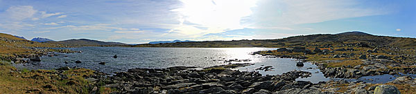 Am See P921 südlich des Dáktejávrásj