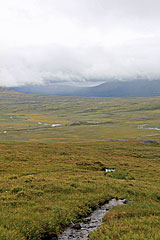 Blick zum Pårka-Pass