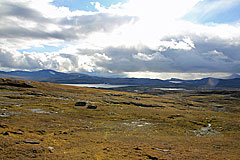 Blick zum Råvejávrre