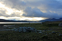 Abendstimmung am Råvejávrre
