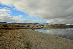 Strand am Råvejávrre