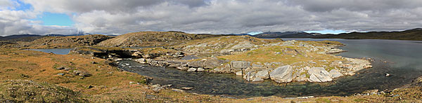 Naturbrücke am Råvejávrre