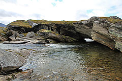 Naturbrücke am Råvejávrre