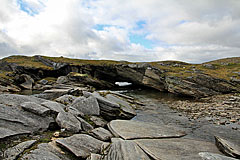 Naturbrücke am Råvejávrre