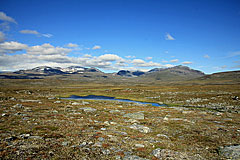 Sulitelma-Massiv und Gájssegiesjtjåhkkå