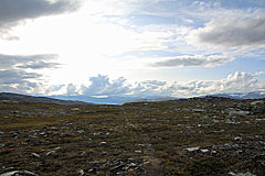 Blick zurück zum Bieskehávrre