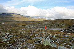 Abstieg zum Vistekjávrre