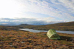 Zeltplatz am Vistekjávrre