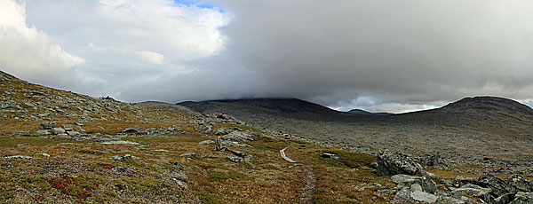 Aufstieg ins Gurávágge