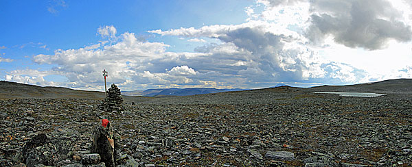 Steinmännchen auf 1033 Meter Höhe