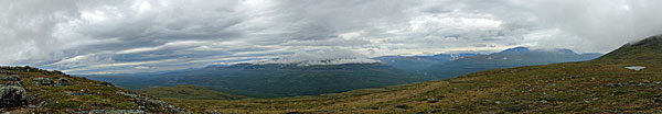 Oberhalb dem Dividalen