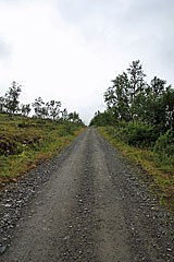 Fahrweg ins Salvvasvággi