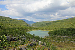 Blick zum Grensevatnan