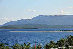 Mündung des Abiskojåkka