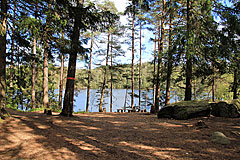 Am Windschutz Härsvattnet
