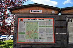 Etappenschild Jonsered