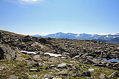 Geröll südlich des Hoŋgá