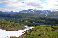 Fluss vom Gielasčohkka