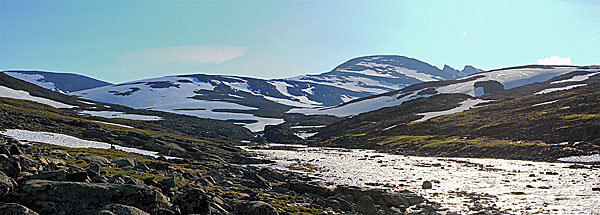 Vierrojohka unterhalb der Mårmastugan