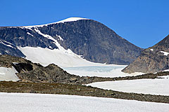 Mårmatjåkka mit Moarhmmáglaciären