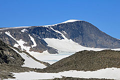 Mårmatjåkka mit Moarhmmáglaciären