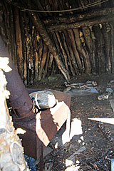 Kåta am Vássajohka