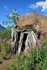 Kåta am Vássajohka