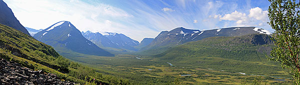 Blick ins nördliche Visttasvággi