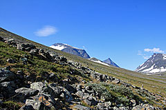 Aufstieg aus dem Gaskkasvággi