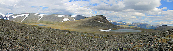 Blick zurück zum Várdu