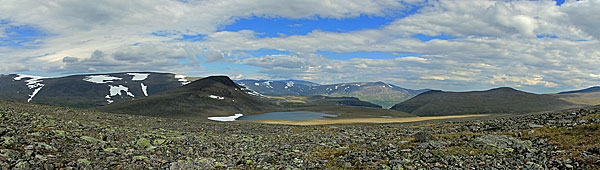 Blick zurück zum Várdu
