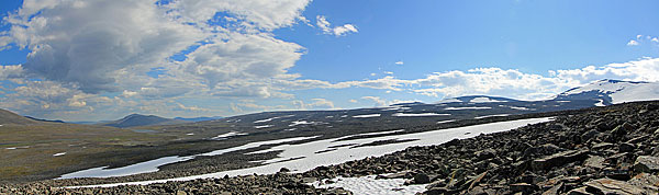 Über die Hochebene Čievrraláhku