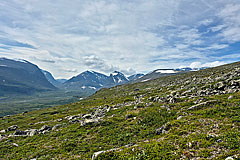 Abstieg ins Láddjuvággi
