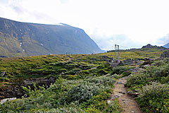 Hängebrücke über den Kittelbäcken