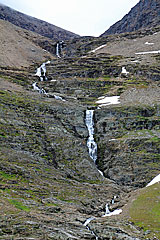 Wasserfall am Skárttoaivi