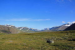 Blick durch das Tjäktjavagge