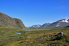 Blick durch das Tjäktjavagge