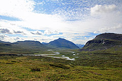 Blick durch das Tjäktjavagge