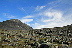 Aufstieg ins Unna Reaiddávággi