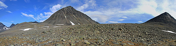 Aufstieg ins Unna Reaiddávággi